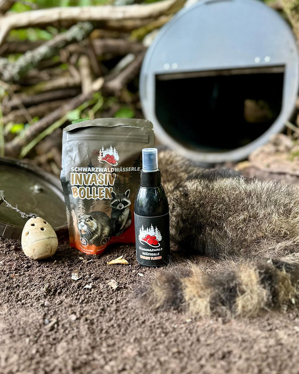 Invasiv Flüssig - Lockmittel für Waschbären und Nutria